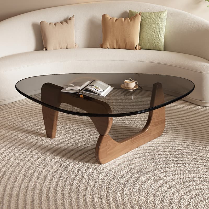 Table basse en verre - Table basse créative et tendance pour le salon - Maison -
