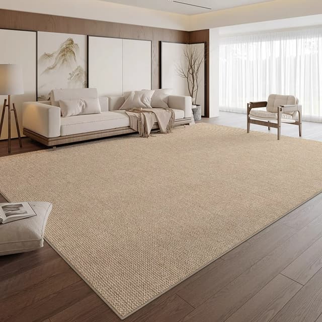 Tapis de salon, nouveau style, couleur unie, clair, haut de gamme